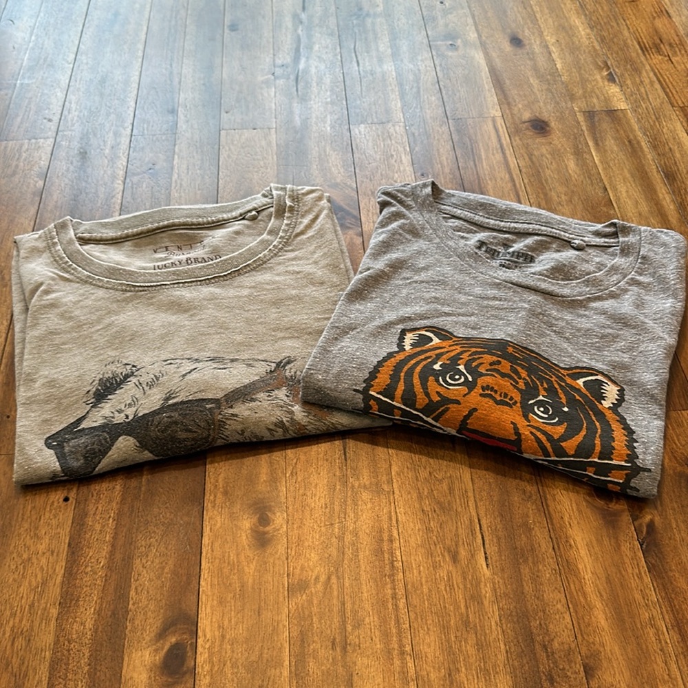 Men’s Lucky tshirt bundle, size L